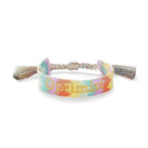 NWT Kendra Scott Optimist Gold Woven Friendship Bracelet